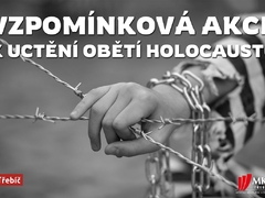 V Třebíči se koná vzpomínková akce k uctění obětí holocaustu V Třebíči se koná vzpomínková akce k uctění obětí holocaustu