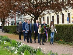 FOTO: V Blansku si v Den vítězství připomněli výročí osvobození