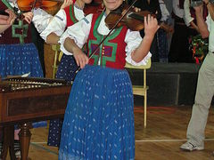 Folklorní vystoupení Na bítešském jarmarku se již připravuje