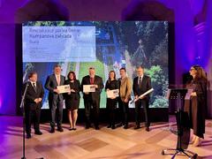 Revitalizovaný park ve Slaném získal ocenění v soutěži Stavba roku ve Středočeském kraji