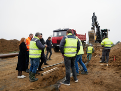 Velké Meziříčí chystá stavební pozemky. Jejich zasíťování pokračuje