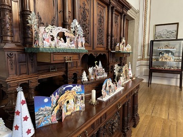 V Rosicích na zámku je již pošesté jedinečná výstava betlémů