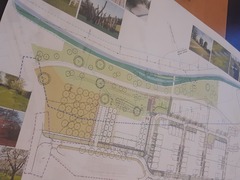 Projektování areálu bývalých UP závodů: Prostor kolem Litavy získá parkovou úpravu