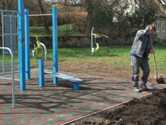 V Hodějicích bylo postaveno nové workoutové hřiště