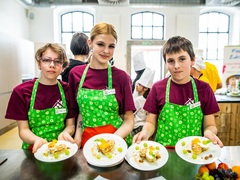 Děti z hustopečské základní školy získaly bronz v celorepublikovém kuchařském klání
