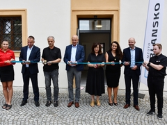 OBRAZEM: Budova Zámku 3 v Blansku je opravená. Město dokončilo další etapu revitalizace předzámčí