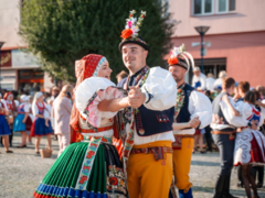 FOTO: Tradice na Slovácku žijí i nadále. Letošní Slovácký rok v Kyjově přilákal tisíce návštěvníků