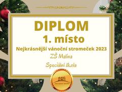 OBRAZEM: Známe vítěze soutěže o nejkrásnější vánoční stromeček ve Slavkově