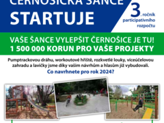 Přečtěte si o třech vítězných projektech Černošické šance