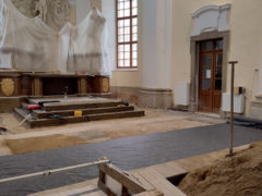 Kostel Povýšení svatého Kříže v Židlochovicích je pro veřejnost dočasně uzavřen
