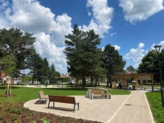 Revitalizace náměstí 24. dubna je u konce. Slavnostní otevření nového parku proběhne v pátek 31. května