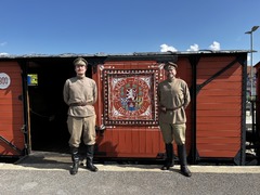 OBRAZEM: Navštivte Legiovlak – výjimečnou historickou expozici v Třebíči