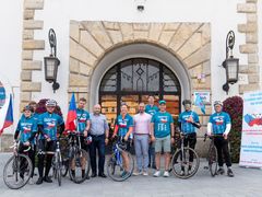 OBRAZEM: Cyklo-běh, který bojuje za Českou republiku bez drog, nevynechal ani Vyškov