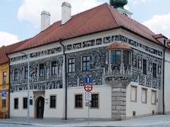 Malovaný dům v Třebíči nabídne pestrou přehlídku výtvarného umění