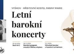 Konec léta přenese Hřbitovní kostel Panny Marie ve Vyškově do období baroka