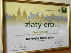 Moravské Budějovice získaly Cenu veřejnosti za nejlepší webový portál