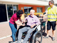 Břeclav shání dobrovolníky pro cyklorikšu, která vozí seniory na vyjížďky po městě