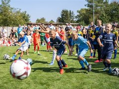 Na nově otevřeném hřišti Bazaly se odehrál mezinárodní turnaj přípravek