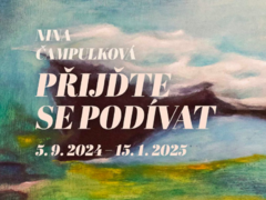Nina Čampulková vystavuje v Galerii Cyrila Boudy na Kladně