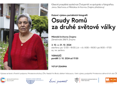 Městská knihovna Znojmo zve na Putovní fotografickou výstavu Osudy Romů za druhé světové války