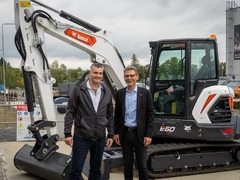 Společnost Bobcat daruje stavební techniku pro obnovu Ukrajiny