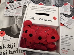 Sbírka na pomoc válečným veteránům je opět dostupná i v Bučovicích