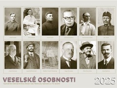 Veselí nad Moravou vydalo kalendář zaměřený na veselské osobnosti 19. století