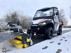 Nová čtyřkolka už upravuje turistické stezky v Třebíči