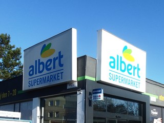 Albert u Kolína? Už v prosinci. Prodejce elektroniky se změnil