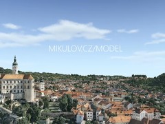 Povzneste se nad Mikulov s 3D modelem