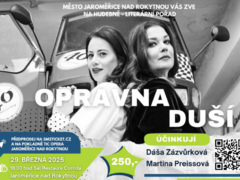 Opravna duší je setkání dvou jedinečných žen na jevišti Dáši Zázvůrkové a Martiny Preissové