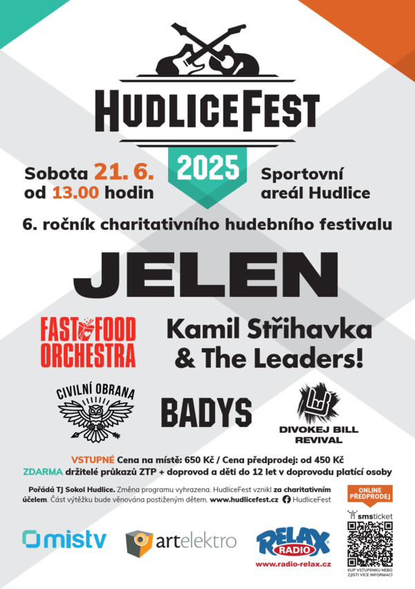 Plakát Hudlice Fest.
