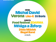 Festival Litava Park v Bučovicích bude spojen s festivalem jídla