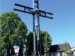 Nový hřbitov v Pohořelicích zdobí kříž. Slavnostně byl odhalen a požehnán během Velikonoc