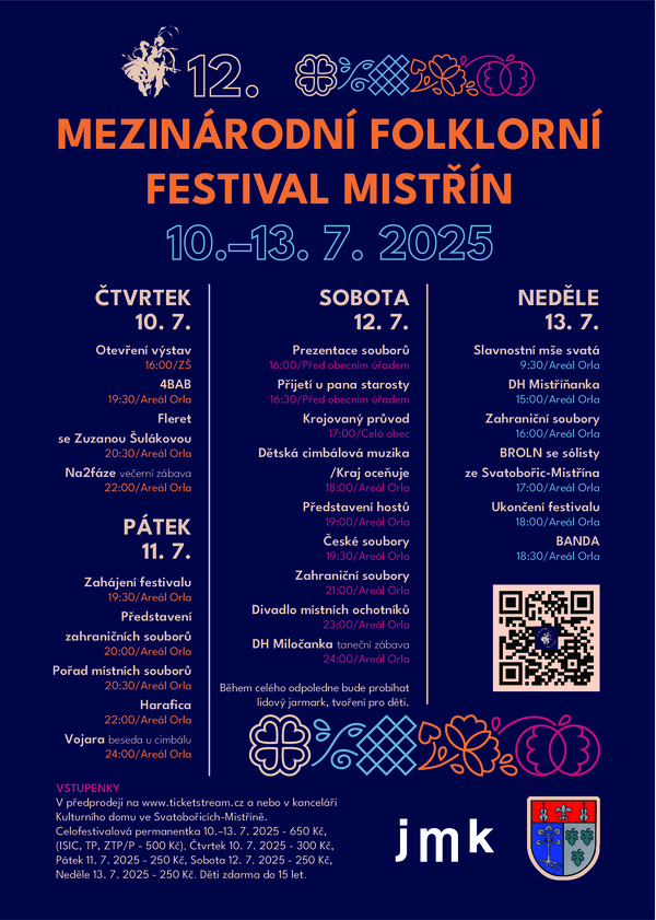 Mezinárodní folklorní festival Mistřín.