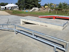 Stavba skateparku v Boskovicích stále pokračuje