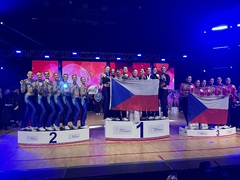 Dobříšské aerobikové šampiónky ovládly Mistrovství světa FISAF International!