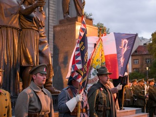 Plzeň uctila 107. výročí vzniku samostatného Československa