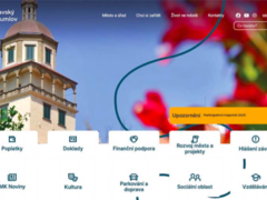 Nový web Moravského Krumlova je modernější a přehlednější