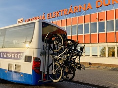 Cyklobusy za sezónu do Dukovan přepravily 326 kol, ušetřili téměř tunu CO2