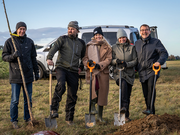 Nový sad v Semněvicích se stane ochráncem pitné vody pro místní obyvatele
