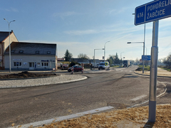 Židlochovice mají nový kruhový objezd, výrazně uleví přetížené dopravě