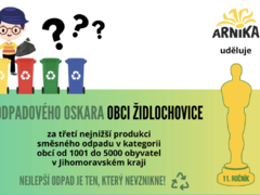 Odpadový Oskar pro Židlochovice: Poděkování patří občanům