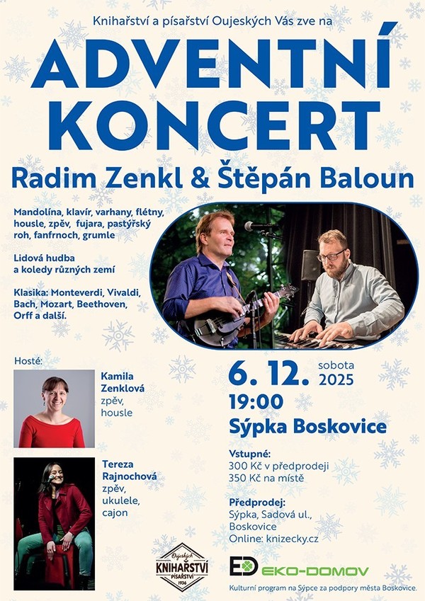 Adventní koncert v Boskovicích.