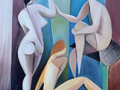 Od betlémů po figurální malbu: Olga Neuwirthová vystavuje v SOkA Mělník Od betlémů po figurální malbu: Olga Neuwirthová vystavuje v SOkA Mělník