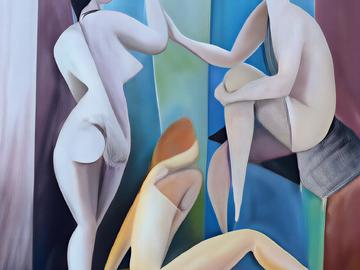 Od betlémů po figurální malbu: Olga Neuwirthová vystavuje v SOkA Mělník Od betlémů po figurální malbu: Olga Neuwirthová vystavuje v SOkA Mělník