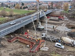 Přetížená auta ničí provizorní most v Břeclavi, bez něj hrozí dopravní kolaps