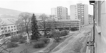 Stavba obchodního centra Družba Pavel Svoboda