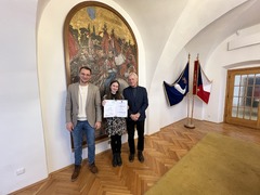 OBRAZEM: Talentovaná studentka Anna Černá z Kyjova uspěla v soutěži Středoškolák roku