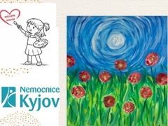 Dětská tvorba v porodnici: Nemocnice Kyjov zve na vernisáž výstavy „Malujeme srdcem“